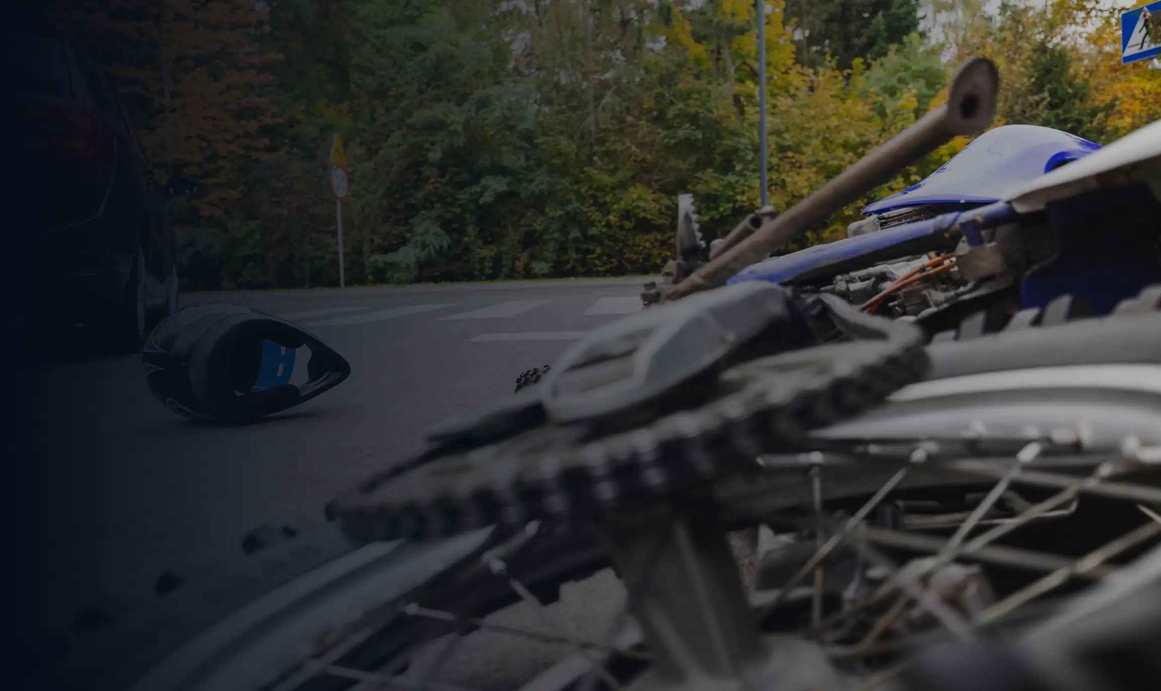 motorcycle accident banner