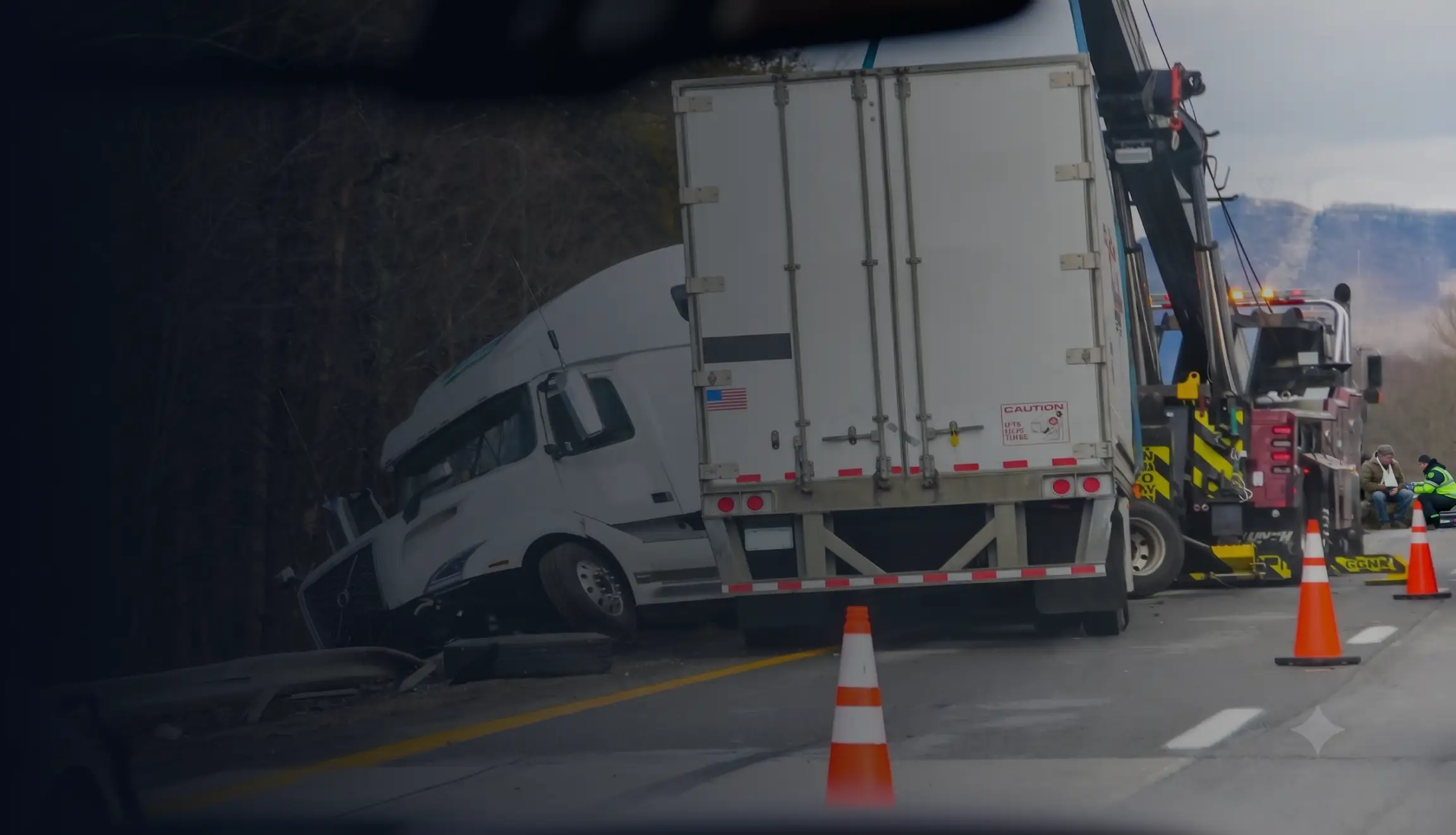 truck accident banner